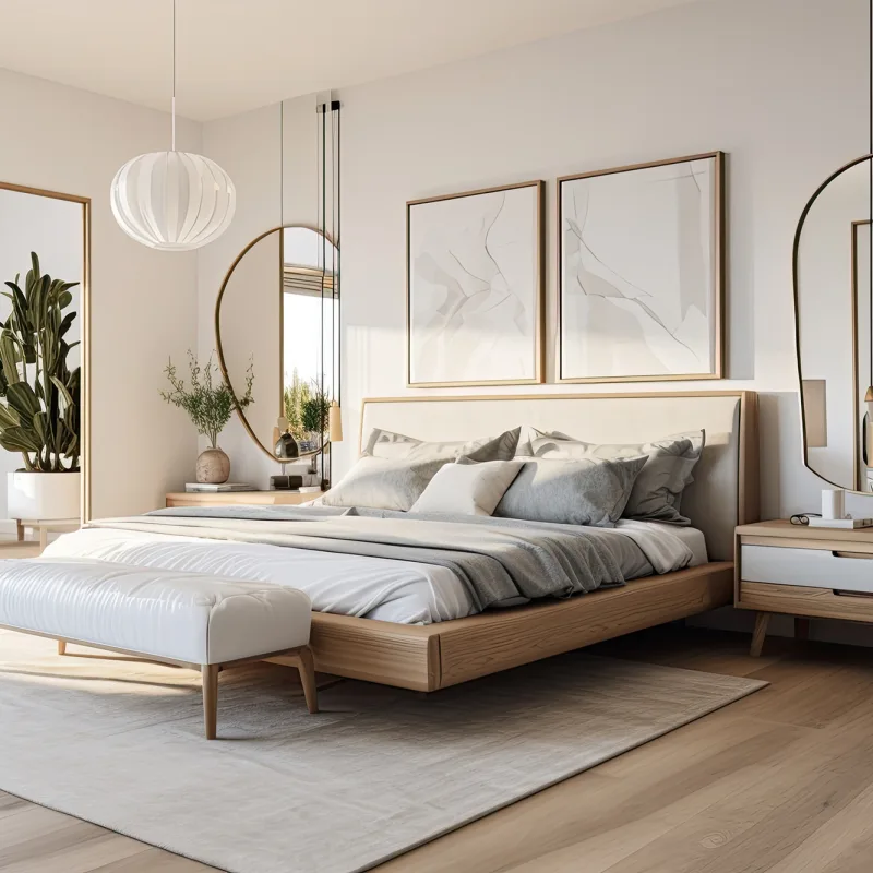 Scandinavian style home with LVP floors