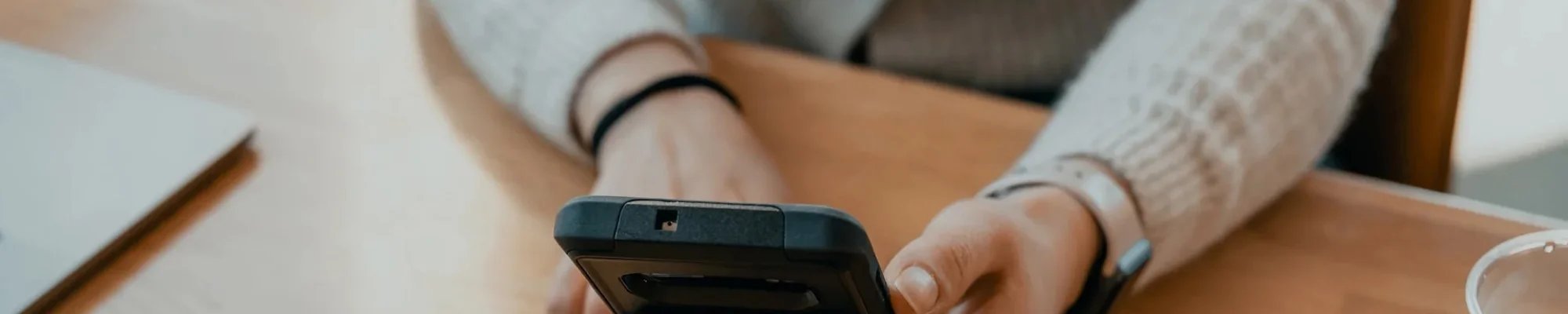 Shopping for flooring on a mobile phone