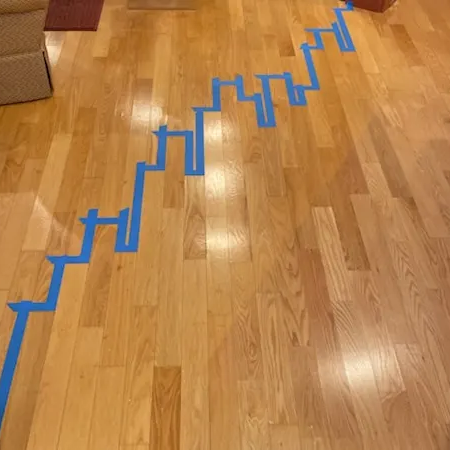 Hardwood flooring installation in San Diego by Geneva Flooring